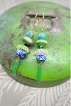 Boucles d'oreilles Camélia