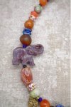 Collier court de fabrication artisanale par la créatrice  Aniki Bijoux