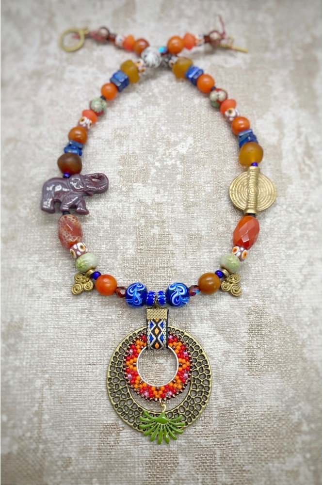 collier mi long TANGA