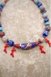 Collier court de fabrication artisanale par la créatrice  Aniki Bijoux
