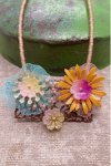 Collier long d'inspiration africaine avec de belles perles sélectionnées par Aniki Bijoux