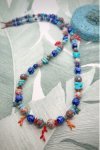 Collier court de fabrication artisanale par la créatrice  Aniki Bijoux