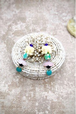 Boucles d'oreille originale de fabrication artisanale  Aniki bijoux