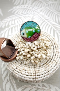 Bijou haute fantaisie réalisé par la créatrice Aniki Bijoux