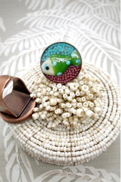 Bijou haute fantaisie réalisé par la créatrice Aniki Bijoux