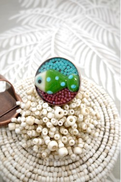 Bijou haute fantaisie réalisé par la créatrice Aniki Bijoux