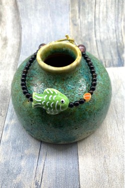 Bracelet aux couleurs lumineuses création Aniki Bijoux