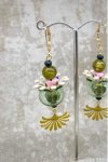 Boucles d'oreille originale de fabrication artisanale  Aniki bijoux
