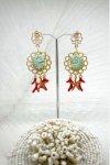 Boucles d'oreille originale de fabrication artisanale  Aniki bijoux