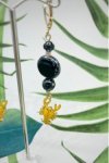 Boucles d'oreille originale de fabrication artisanale  Aniki bijoux