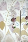 Boucles d'oreille originale de fabrication artisanale  Aniki bijoux