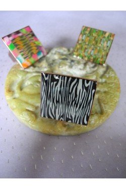 BAGUE ZEBRA