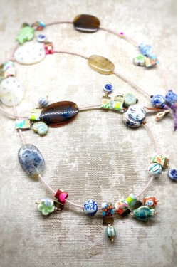 Collier long création originale Aniki bijoux