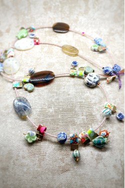 Collier long création originale Aniki bijoux