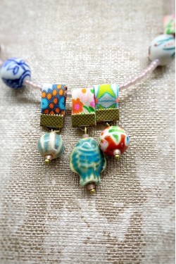 Collier long création originale Aniki bijoux