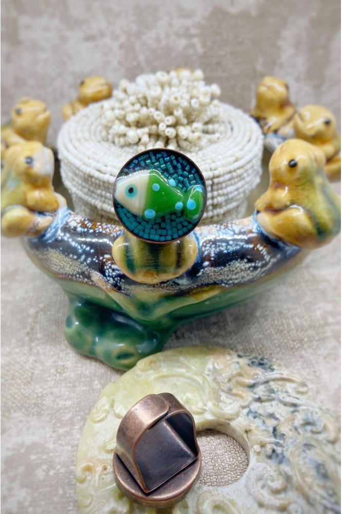 Bijou haute fantaisie réalisé par la créatrice Aniki Bijoux