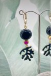 Boucles d'oreille originale de fabrication artisanale  Aniki bijoux