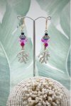 Boucles d'oreille originale de fabrication artisanale  Aniki bijoux