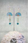 Boucles d'oreille originale de fabrication artisanale  Aniki bijoux