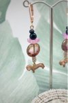 Boucles d'oreille originale de fabrication artisanale  Aniki bijoux