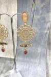 Boucles d'oreille originale de fabrication artisanale  Aniki bijoux