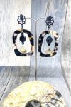 Boucles d'oreille originale de fabrication artisanale  Aniki bijoux