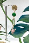 Boucles d'oreille originale de fabrication artisanale  Aniki bijoux