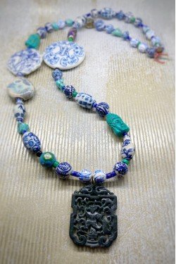 Parure Chinoiserie Bouddha