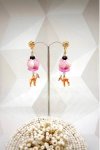Boucles d'oreille originale de fabrication artisanale  Aniki bijoux