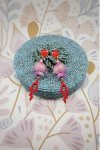 Boucles d'oreille originale de fabrication artisanale  Aniki bijoux