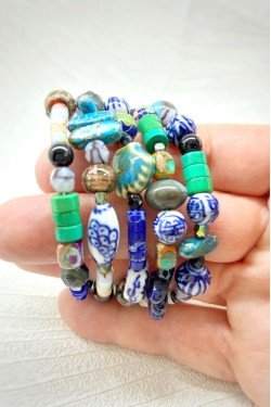 Création bracelet fantaisie appelé Chinoiserie Aniki Bijoux Originaux