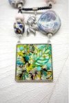 Collier long d'inspiration asiatique avec de belles perles chinoises Aniki Bijoux
