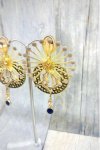 Boucles d'oreille originale de fabrication artisanale  Aniki bijoux