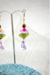 Boucles d'oreille originale de fabrication artisanale  Aniki bijoux