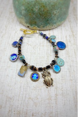 Bracelet aux couleurs lumineuses création Aniki Bijoux