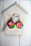 Boucles d'oreille IKAT N°2