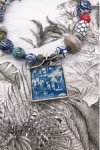 Collier d'inspiration asiatique avec de belles perles chinoises authentiques Aniki Bijoux