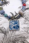 Collier d'inspiration asiatique avec de belles perles chinoises authentiques Aniki Bijoux