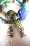 Bracelet chinoiserie 2 rangs
